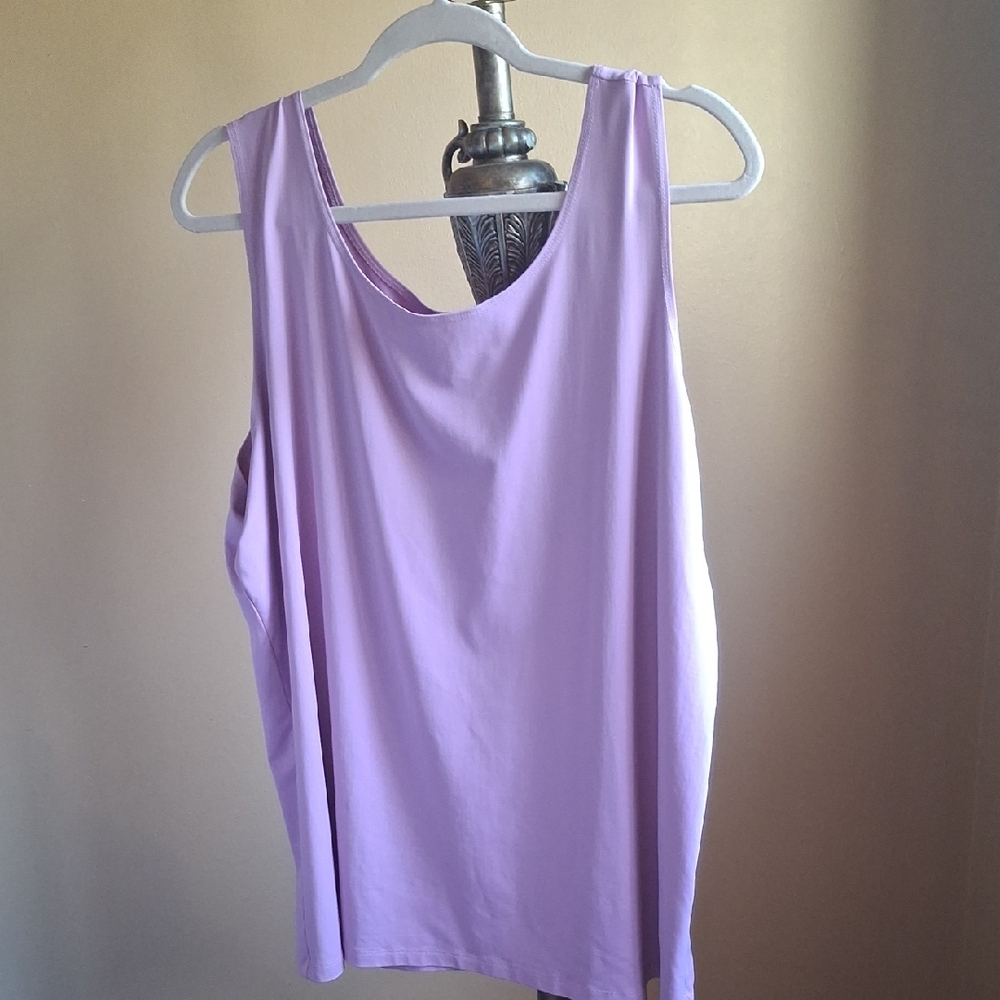 2X CJ Bank Lavender Tank Sleeveless Top